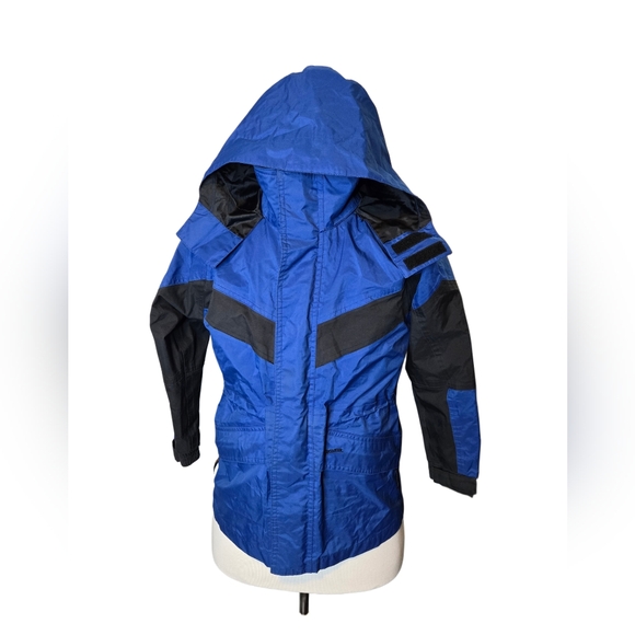 Vintage Pioneer Utility Hooded Jacket Waterproof Windbreaker Techwear Size S - Picture 4 of 10